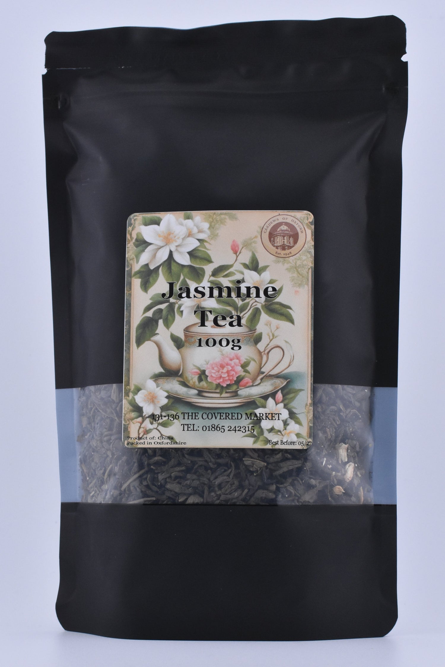Jasmine Green Tea 100g Pouch