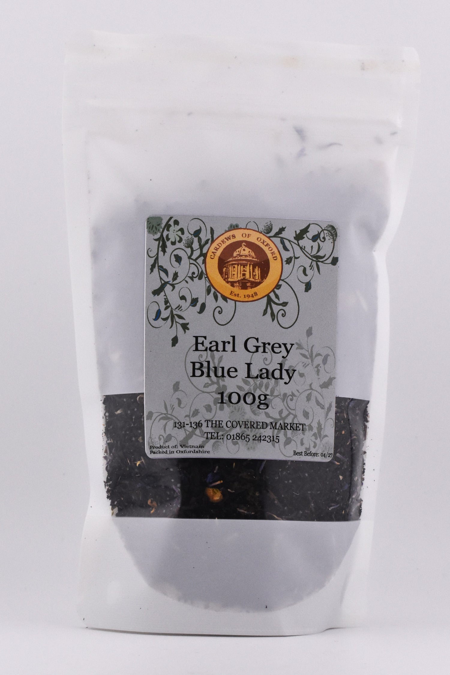 Earl Grey Blue Flower 100g Pouch