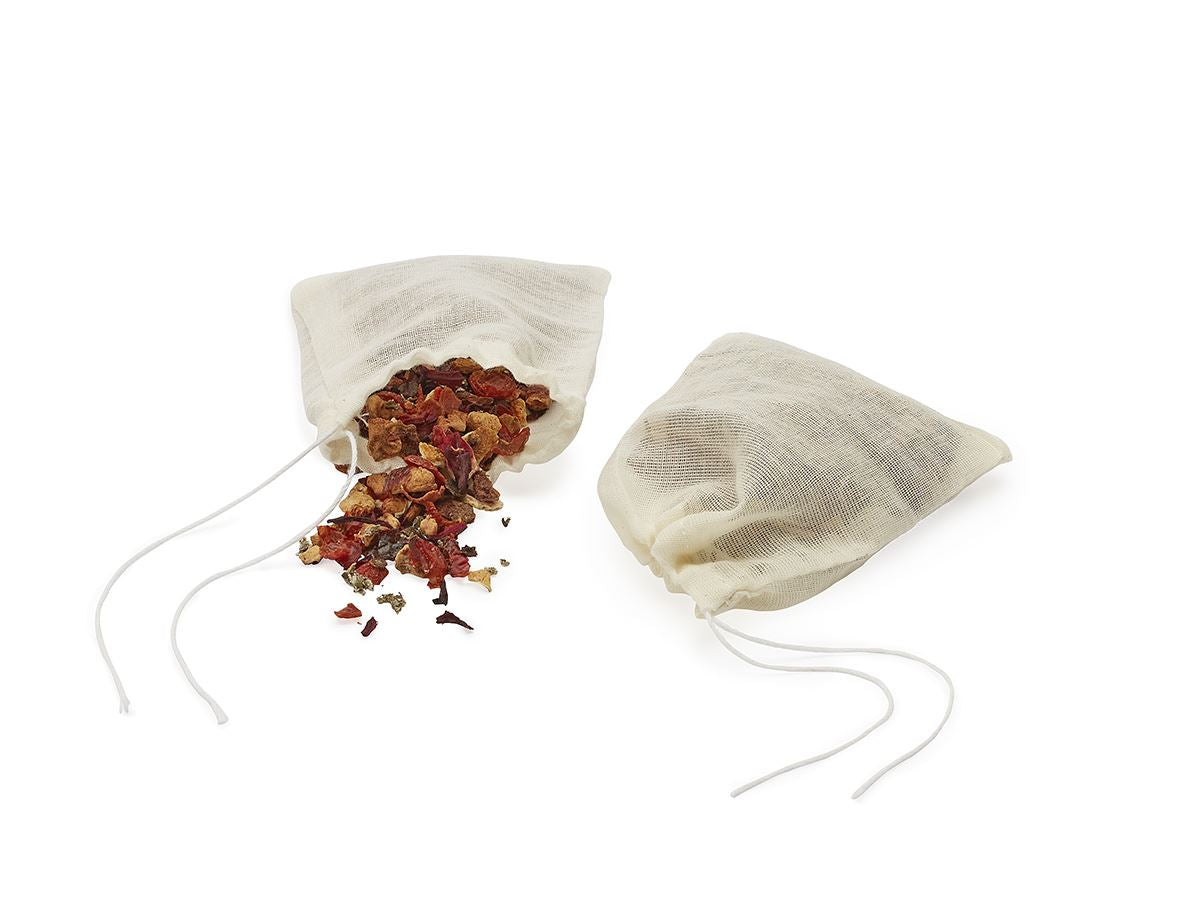 Cotton Tea Filter with drawstring