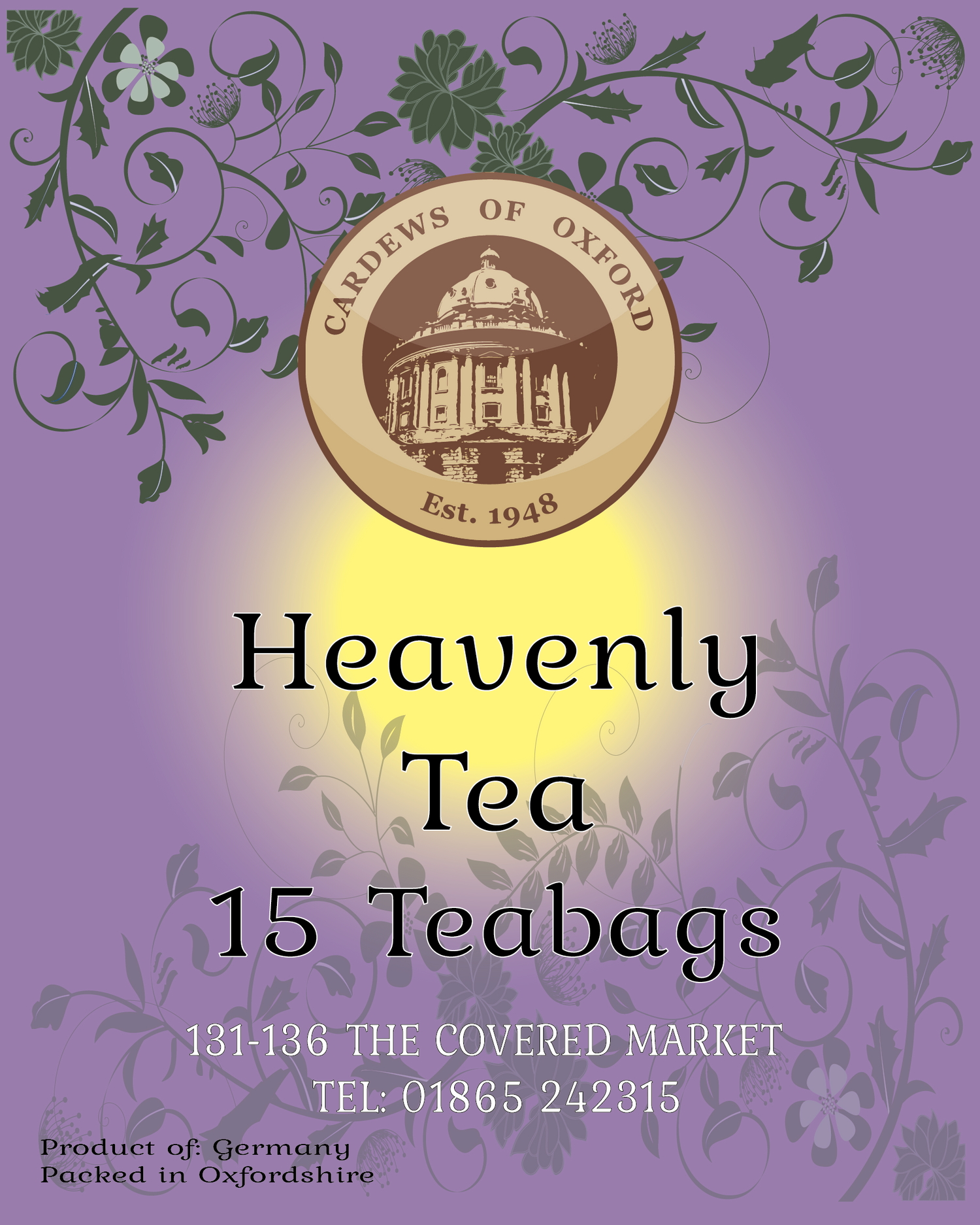 Heavenly Tea 15 Teabags