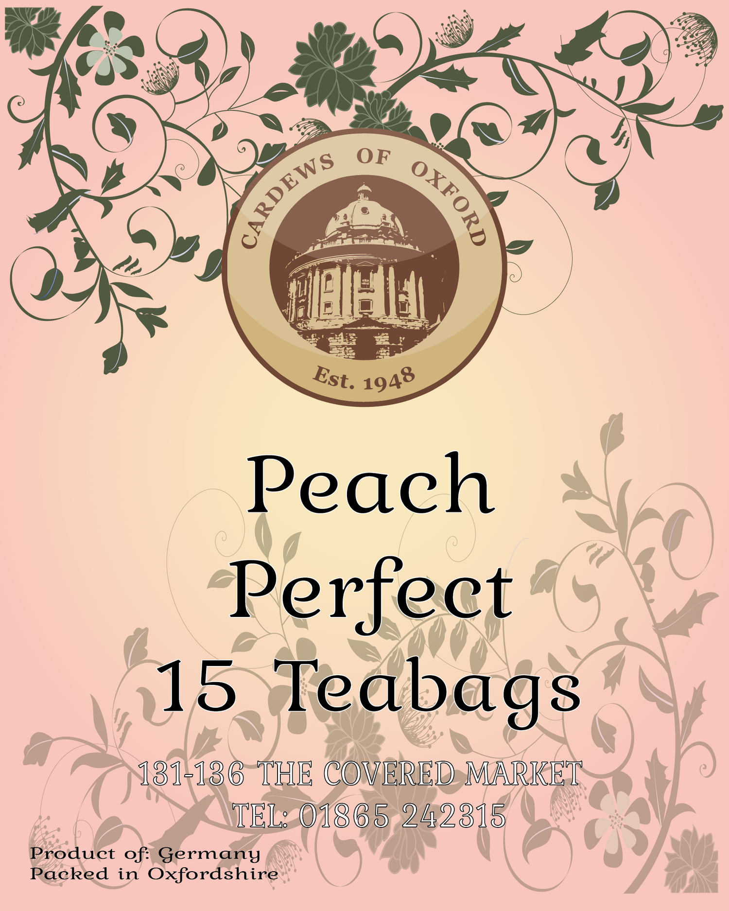 Peach Perfect 15 Teabags