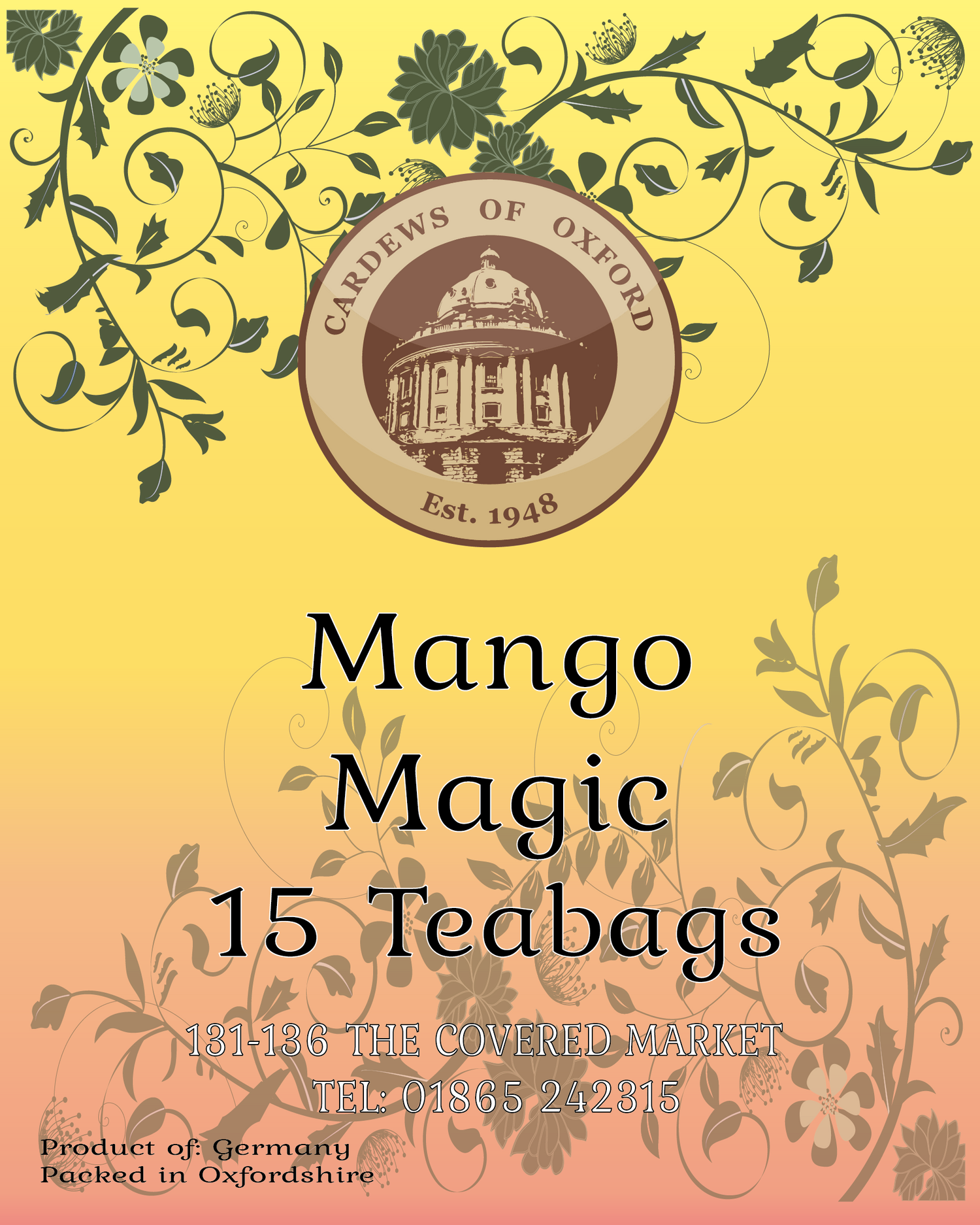 Mango Magic 15 Teabags