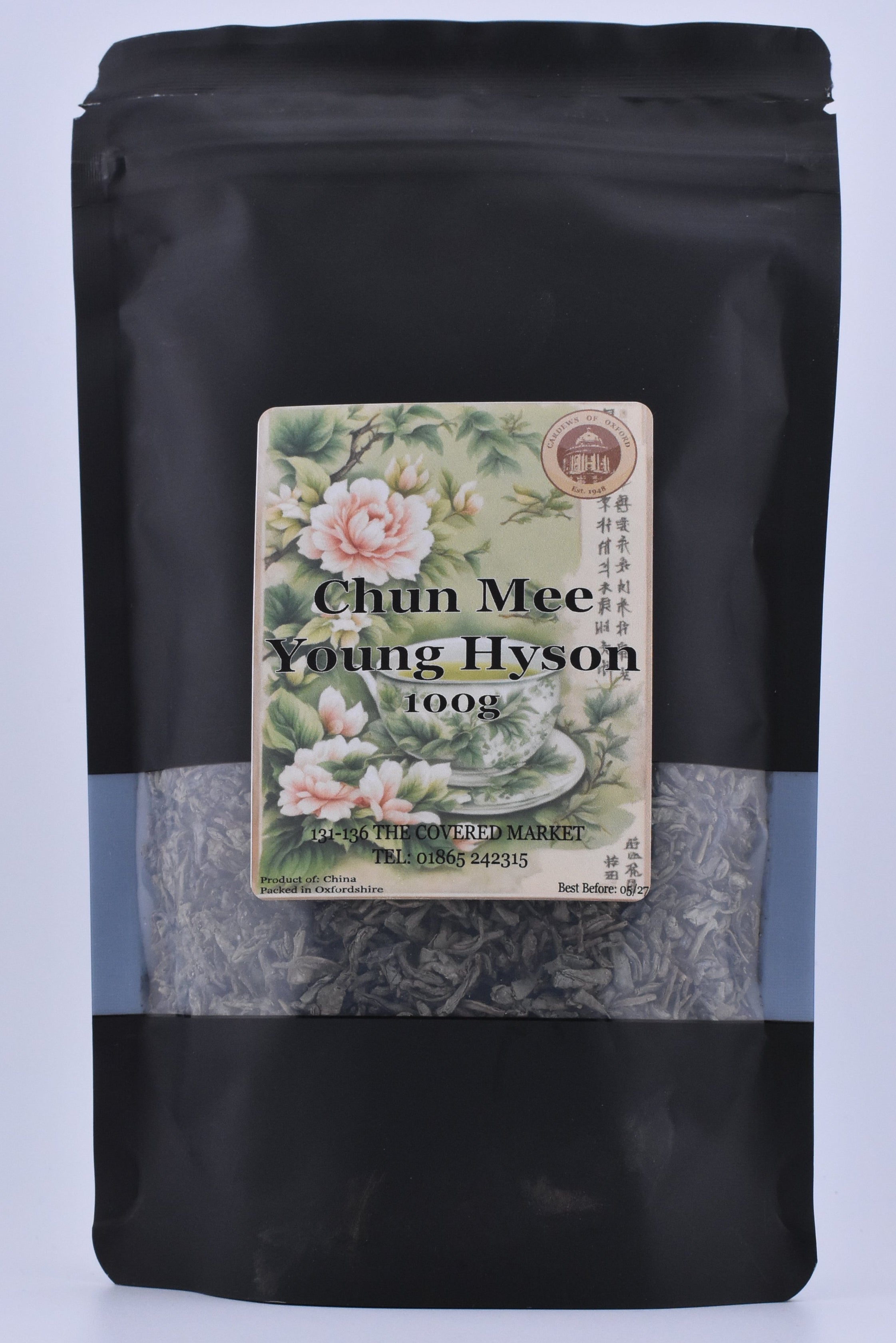 Chun Mee Green Tea 100g Pouch – Cardews of Oxford