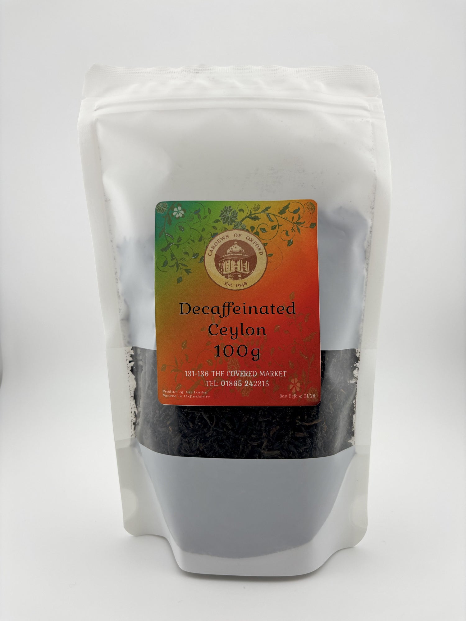 Decaf Ceylon 100g Pouch