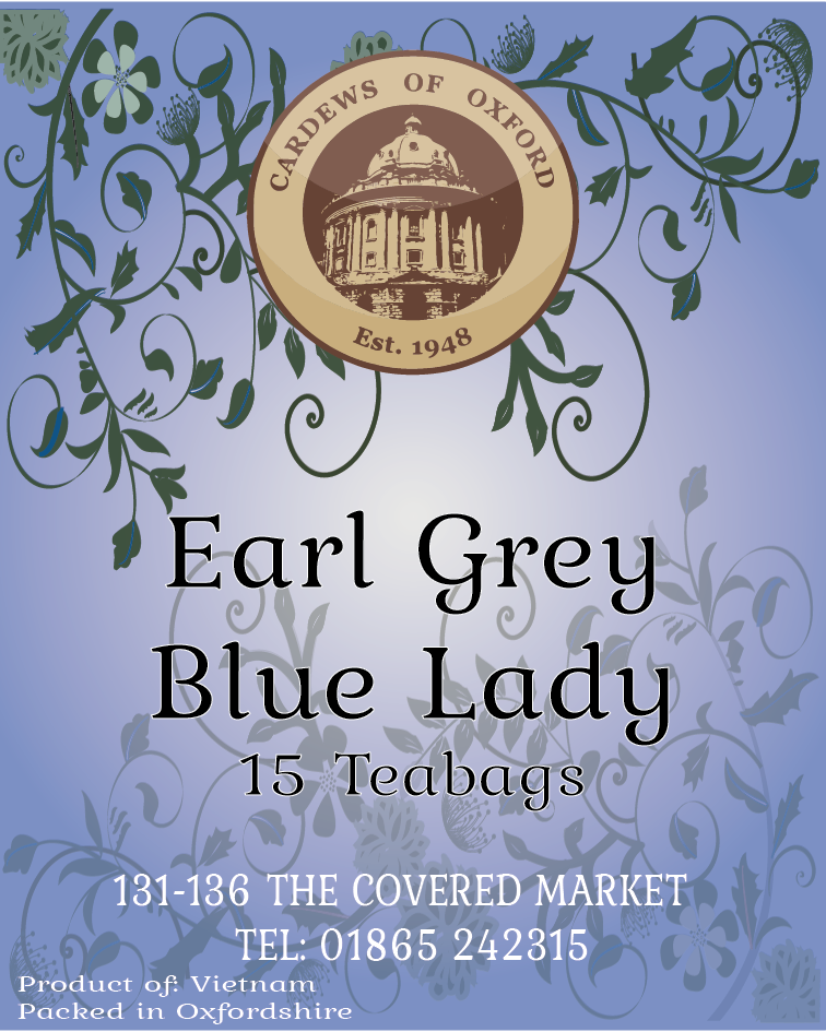 Earl Grey Blue Lady 15 Teabags