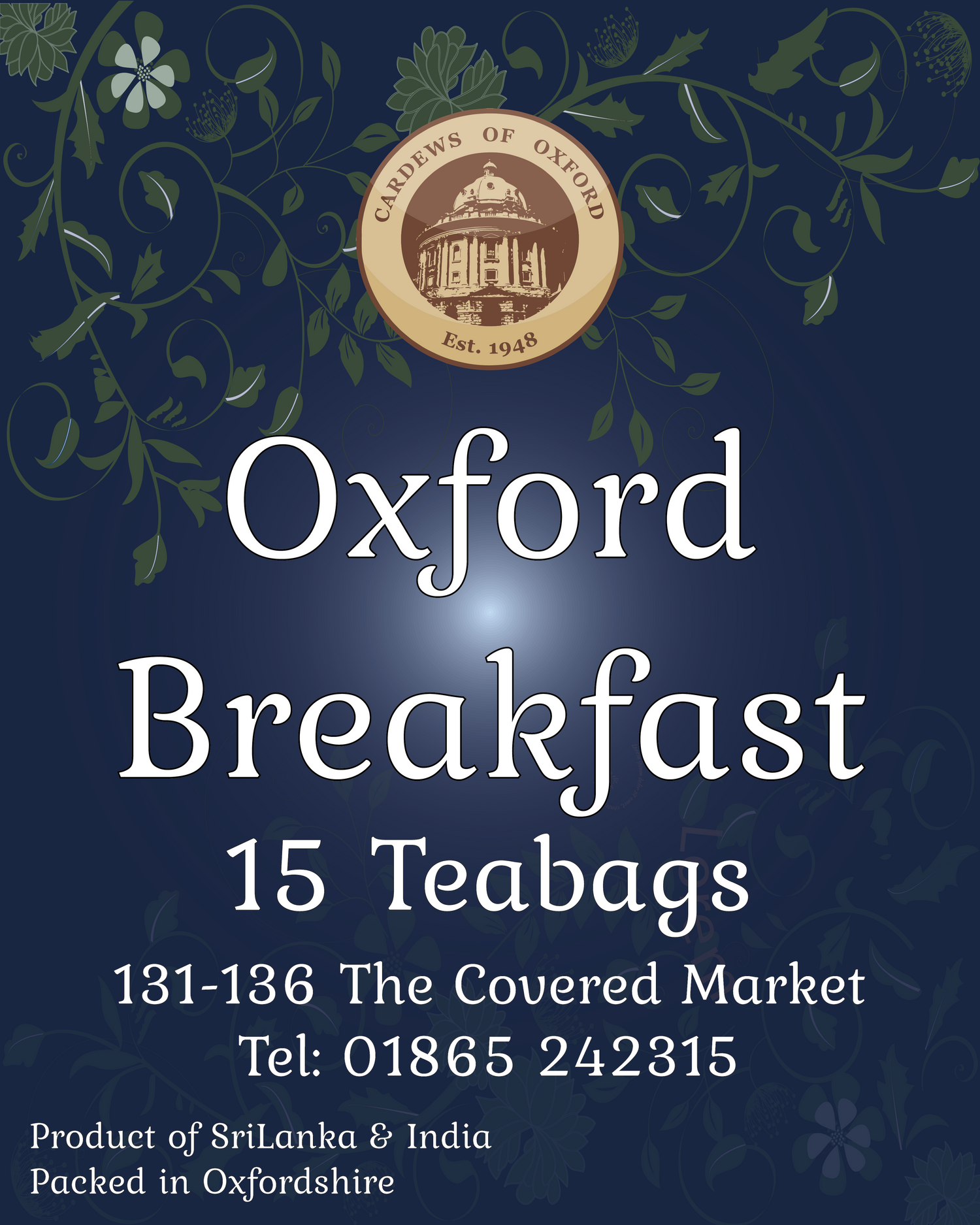 Oxford Breakfast 15 Teabags