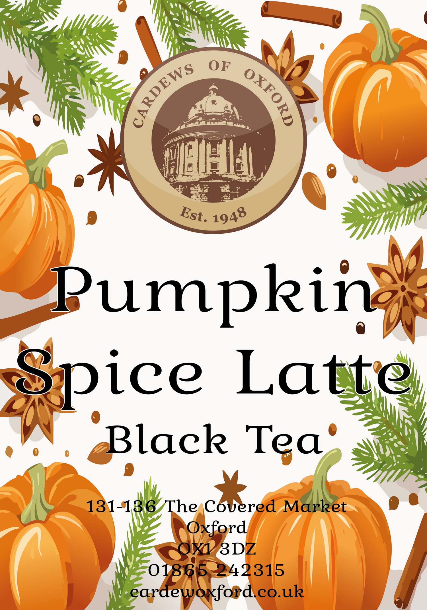 Pumpkin Spice Latte 100gm