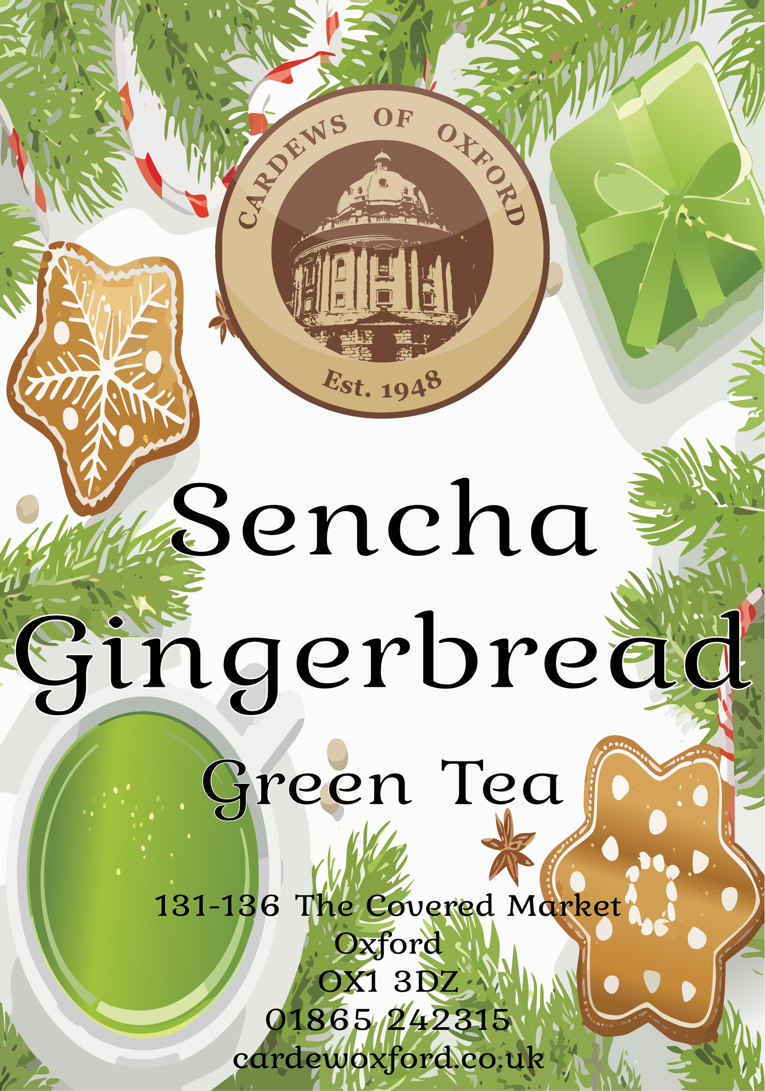 Sencha Gingerbread 100gm