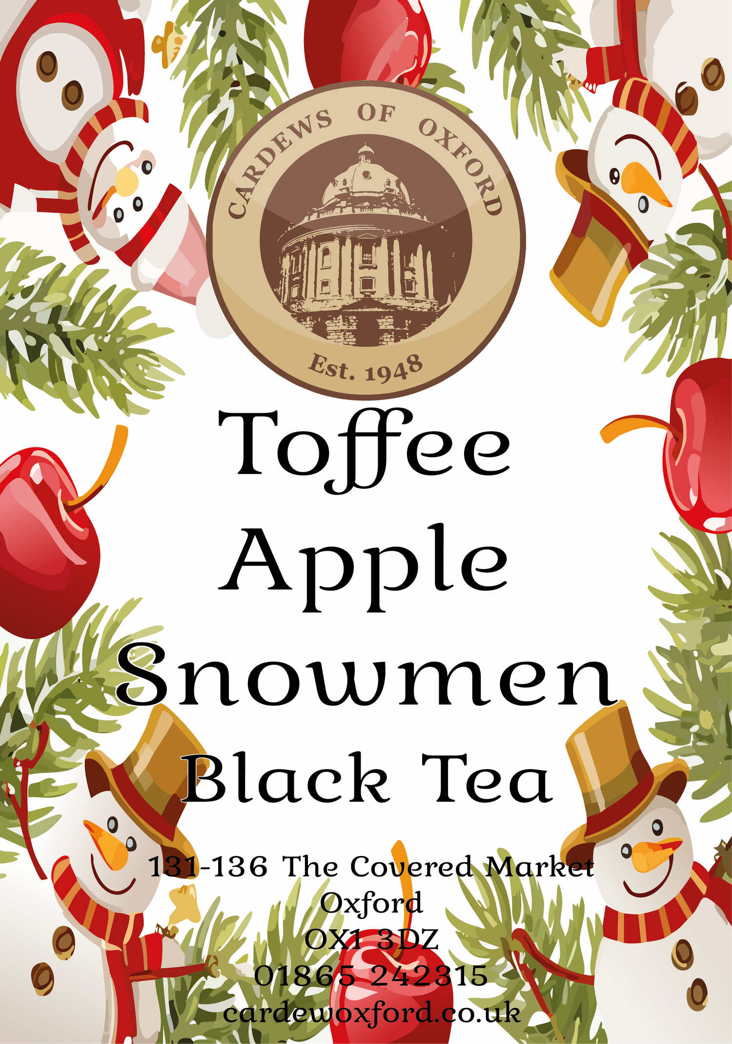 Toffee Apple Snowmen 100gm