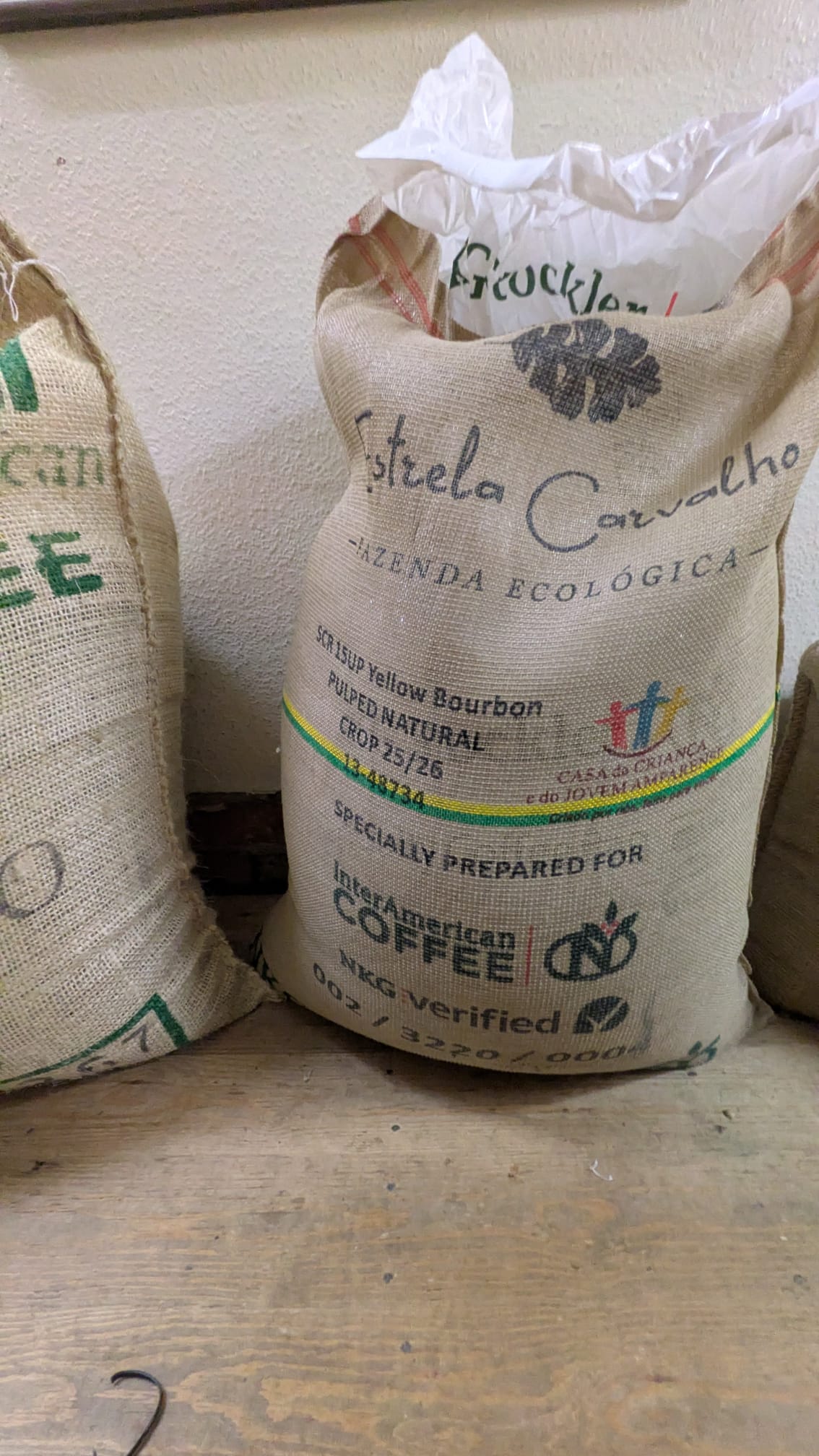 Brazil Fazenda Estrela Carvalho Yellow Bourbon Natural NKGV