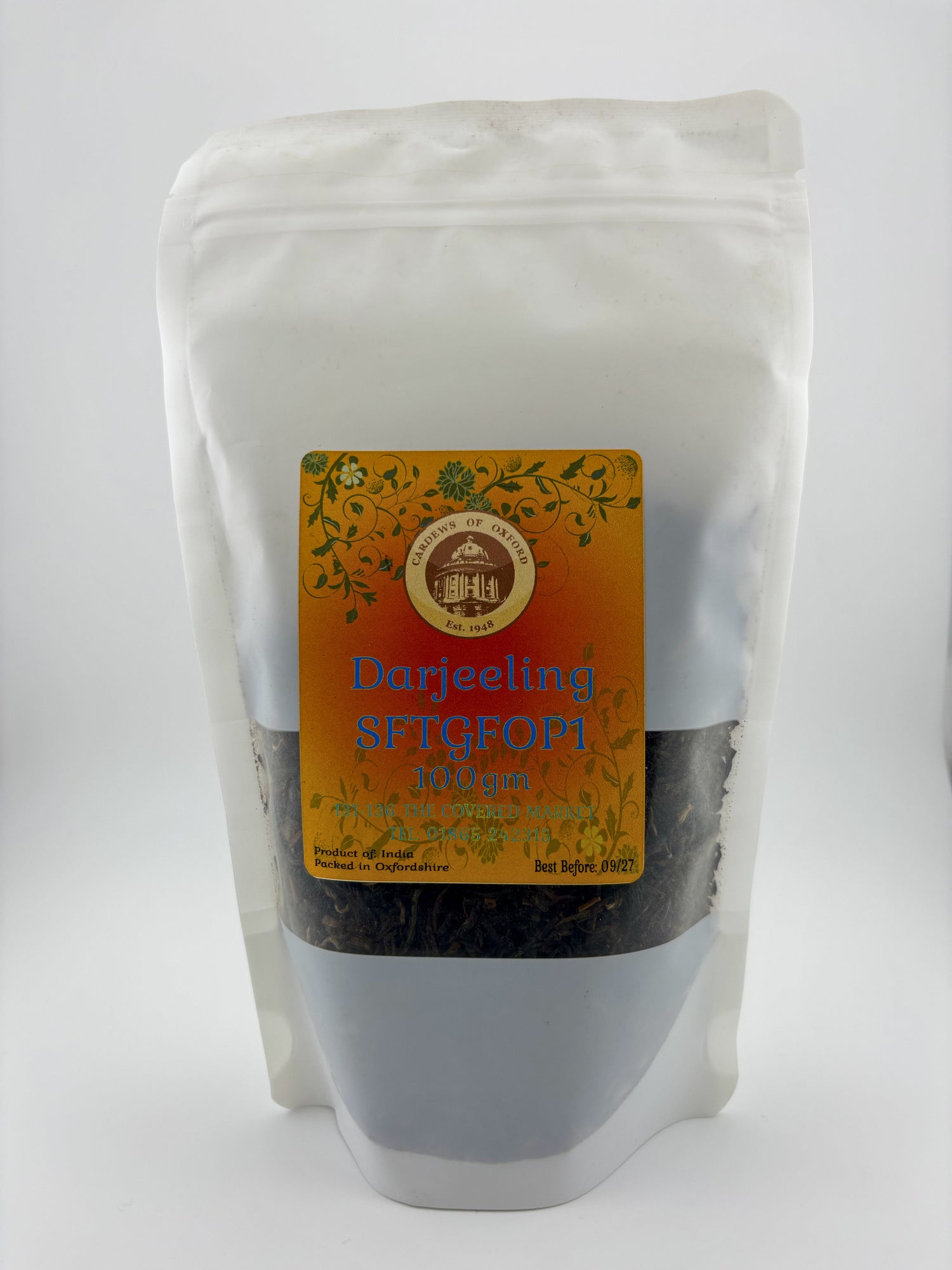Darjeeling STGFOP1 100g Pouch