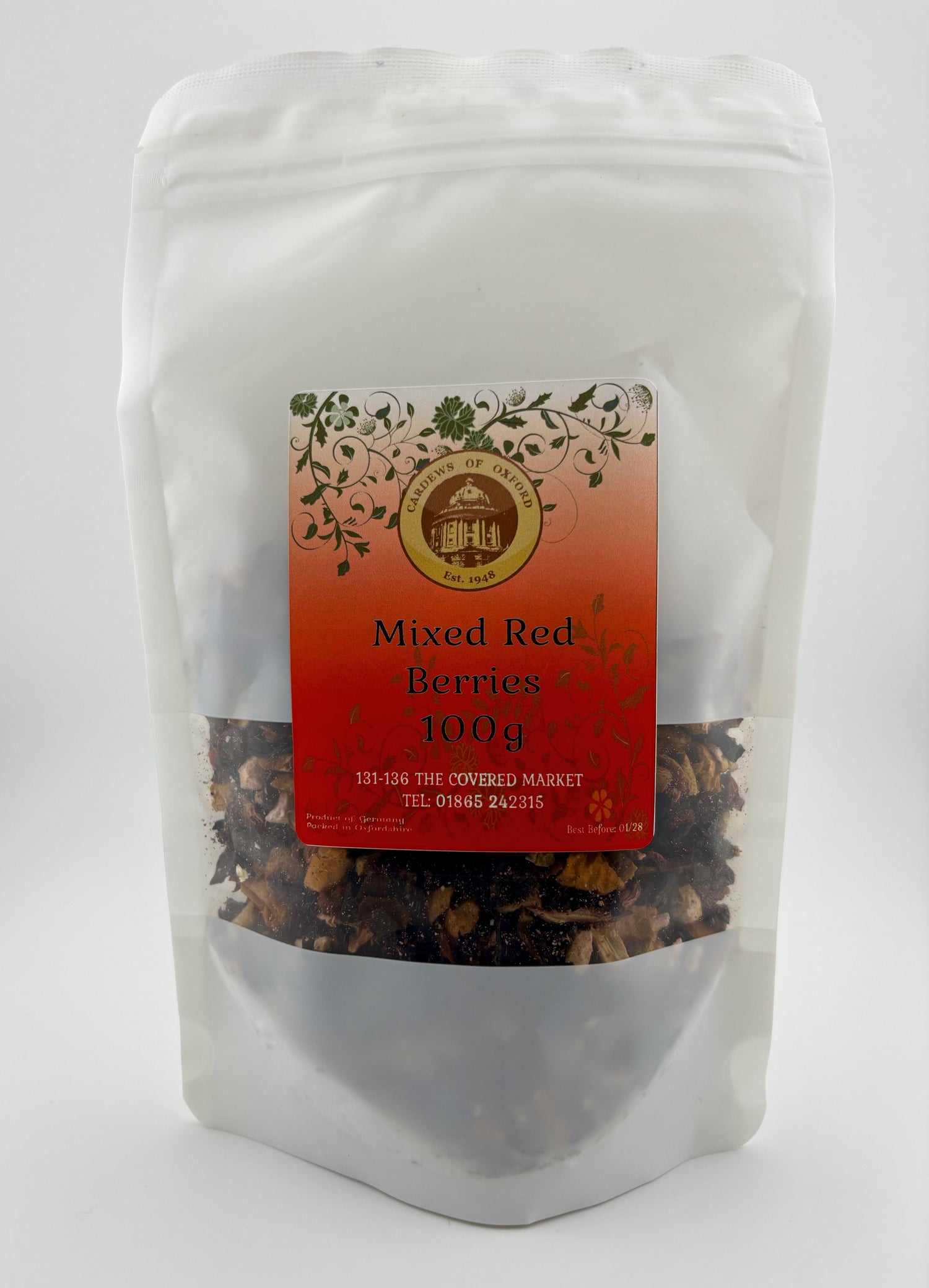 Mixed Red Berries 100g Pouch