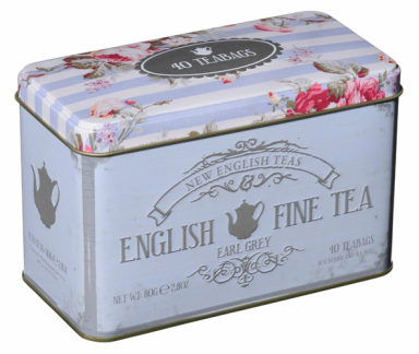 40 Earl Grey Teabag Tin