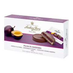 Anthon Berg Plum in Madeira Chocolate Covered Marzipan - 220g