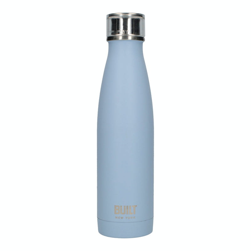 Arctic Blue Built 500ml Double Walled Stainless Steel Water Bottle
