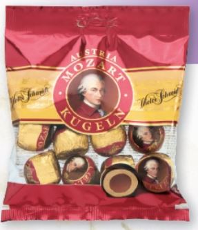 Mozart Kugeln Chocolate, 9 pieces - 148g