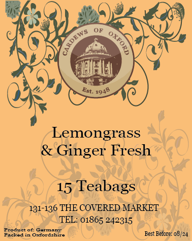 Lemongrass & Ginger Fresh 15 Teabags