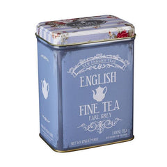 Floral Tea Tin, Earl Grey Loose Leaf