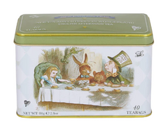 Alice In Wonderland Tea Tin with 40 English Afternoon Teabags