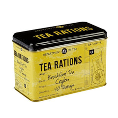Tea Rations – 40 Teabag Tin
